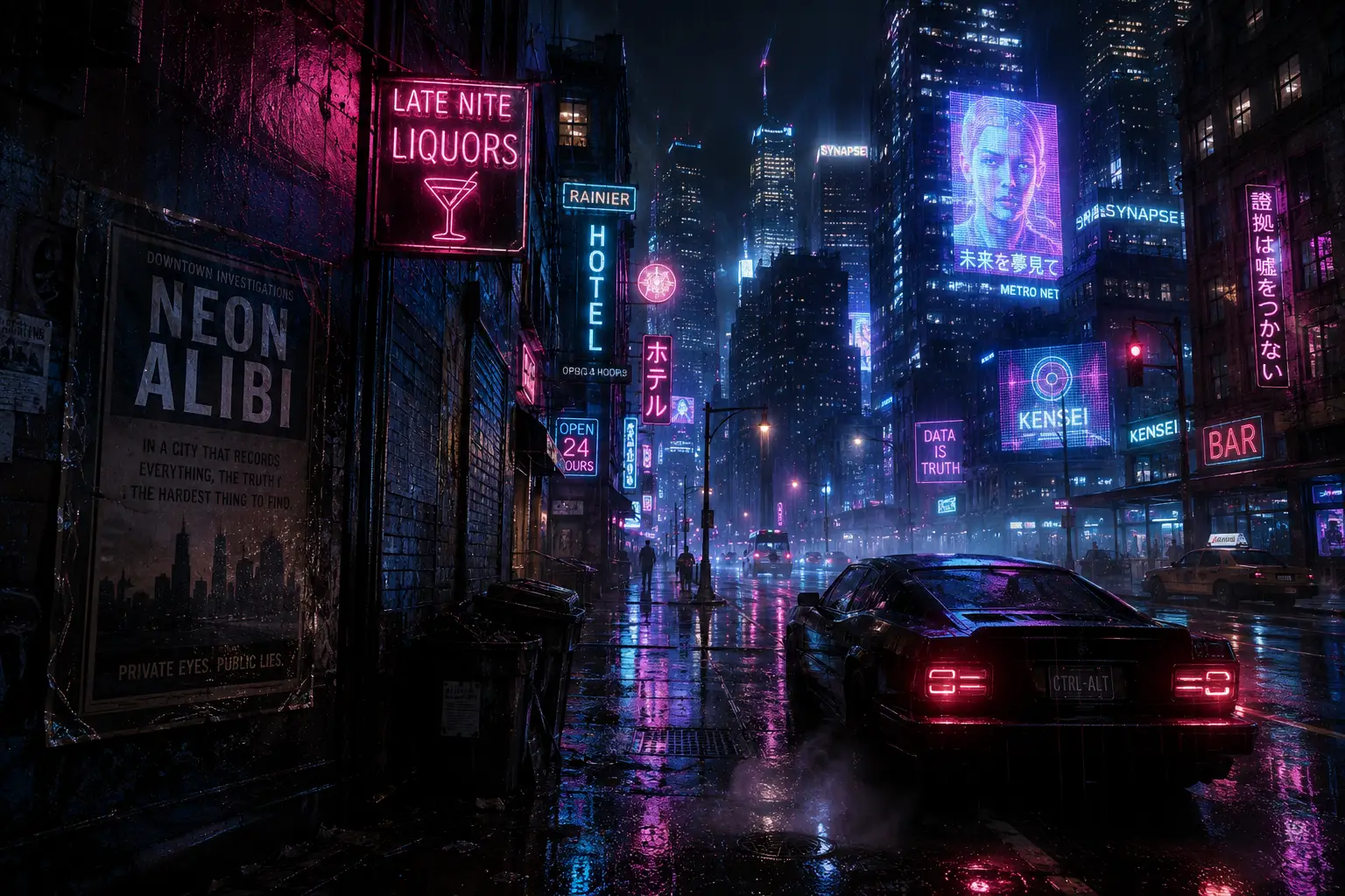 Neon Alibi cover art