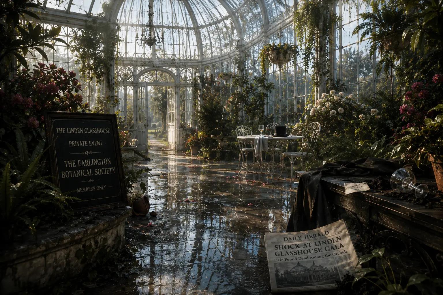 The Glasshouse Affair cover art